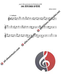 101 Études d'été von Adrian Andrei 