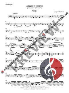 Adagio et scherzo  von Jacques Offenbach 