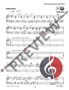 Discovering Boogie & Blues Piano  von Wolfgang Wierzyk 