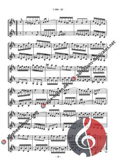 Französische Suite 3 BWV 814 von Johann Sebastian Bach 