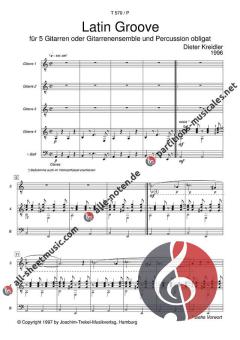 Latin groove von Dieter Kreidler 