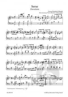 Serse - Xerxes HWV 40 von Georg Friedrich Händel (Download) 