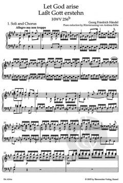 Lasst Gott erstehen HWV 256b von Georg Friedrich Händel (Download) 