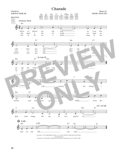 Charade von Andy Williams (Download) 