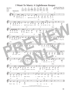 I Want To Marry A Lighthouse Keeper (Download) 
