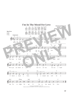 I'm In The Mood For Love von Jimmy McHugh (Download) 