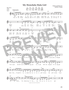 My Honolulu Hula Girl von Sonny Cunha (Download) 