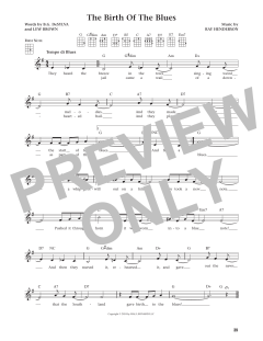 The Birth Of The Blues (Download) 