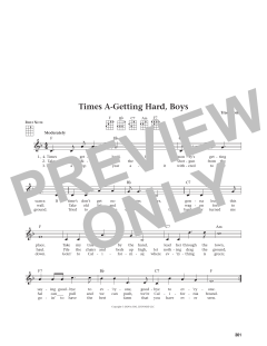Times A-Getting Hard, Boys von Traditional (Download) 