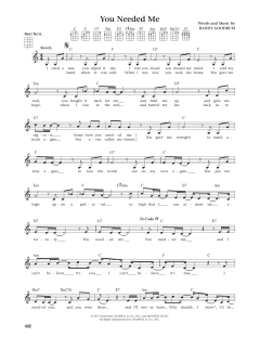 You Needed Me von Anne Murray (Download) 