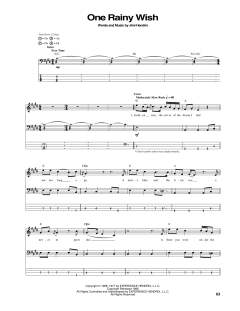 One Rainy Wish von Jimi Hendrix (Download) 