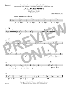 Lux Aurumque von Eric Whitacre (Download) 