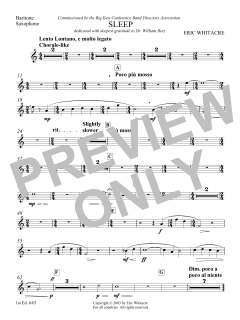 Sleep von Eric Whitacre (Download) 