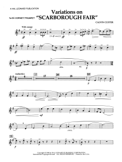 Variations On Scarborough Fair von Calvin Custer (Download) 