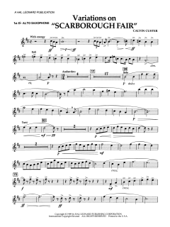 Variations On Scarborough Fair von Calvin Custer (Download) 