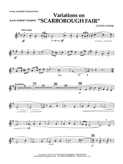 Variations On Scarborough Fair von Calvin Custer (Download) 
