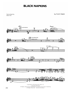 Black Napkins von Frank Zappa (Download) 
