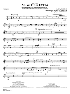 Music from Evita von Andrew Lloyd Webber (Download) 