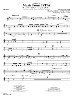Music from Evita von Andrew Lloyd Webber (Download) 
