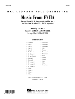 Music from Evita von Andrew Lloyd Webber (Download) 