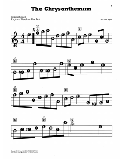 The Chrysanthemum von Scott Joplin (Download) 