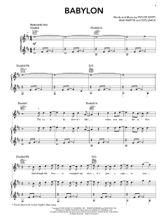 Babylon von Taylor Swift (Download) 