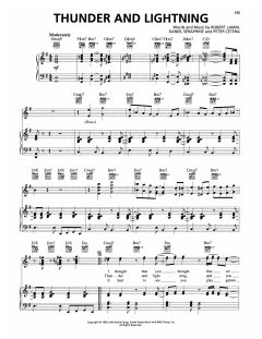 Thunder And Lightning von Chicago (Download) 