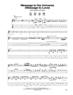 Message To Love von Jimi Hendrix (Download) 