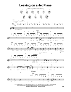 Leaving On A Jet Plane von John Denver (Download) 