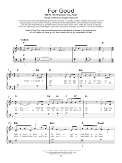 For Good von Glee Cast (Download) 