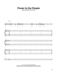 Power To The People von John Lennon (Download) 
