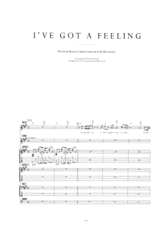 I've Got A Feeling von The Beatles (Download) 