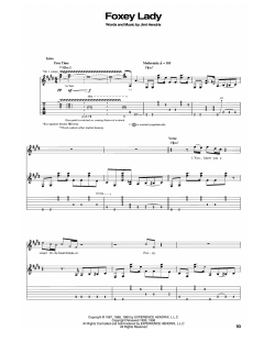 Foxey Lady von Jimi Hendrix (Download) 