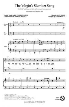 The Virgin's Slumber Song (Max Reger) 