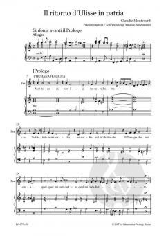 Il ritorno d'Ulisse in patria von Claudio Monteverdi (Download) 