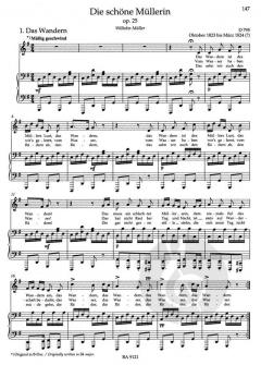 Lieder 1 von Franz Schubert (Download) 