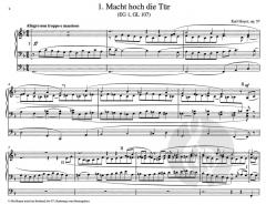 Choralvorspiele Band 1 op. 57 von Karl Hoyer (Download) 