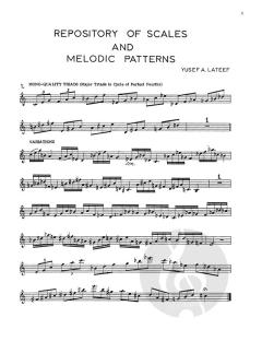 Repository of Scales and Melodic Patterns von Yusef Lateef 