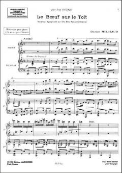 Le Boeuf sur le toit op. 58 von Darius Milhaud 