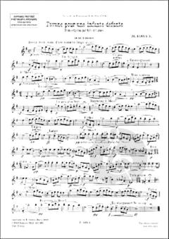 Pavane pour une Infante Défunte von Maurice Ravel für Oboe und Klavier im Alle Noten Shop kaufen - ME1463-6