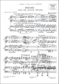 Pavane pour une infante défunte von Maurice Ravel 