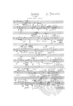 Sonata For Solo Cello von Leo Brouwer im Alle Noten Shop kaufen