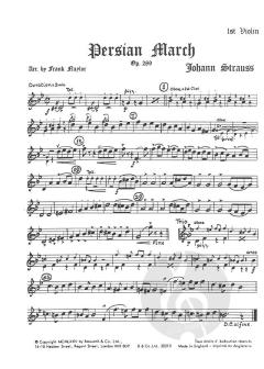 Strauss, J II Persian March Op.289 Naylor Orchestra (Me) 