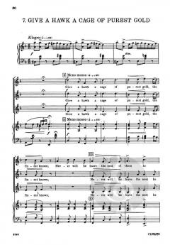 Dvorak, A Gipsy Songs SSA/Piano 