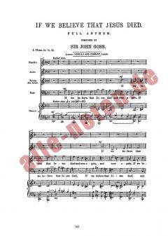If We Believe That Jesus Died von John Goss 