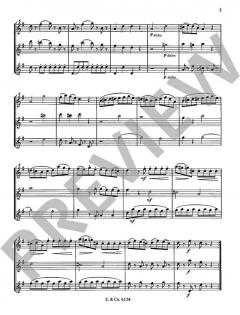 Trio von Wolfgang Amadeus Mozart 