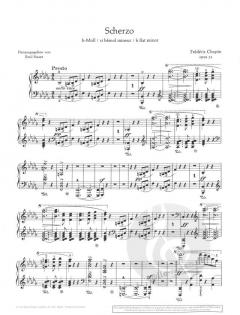 Scherzo b-Moll op. 31 von Frédéric Chopin 