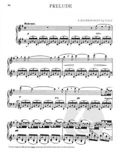 Preludes For Piano von Sergei Rachmaninow 
