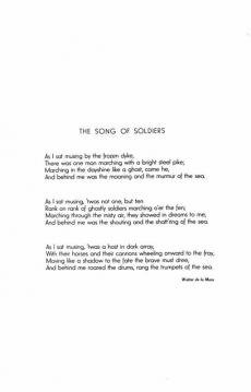 Song Of Soldiers In B Flat von Victor Hely-Hutchinson 