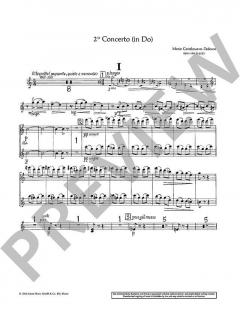 Concerto Nr. 2 in C-Dur op. 160 von Mario Castelnuovo-Tedesco 